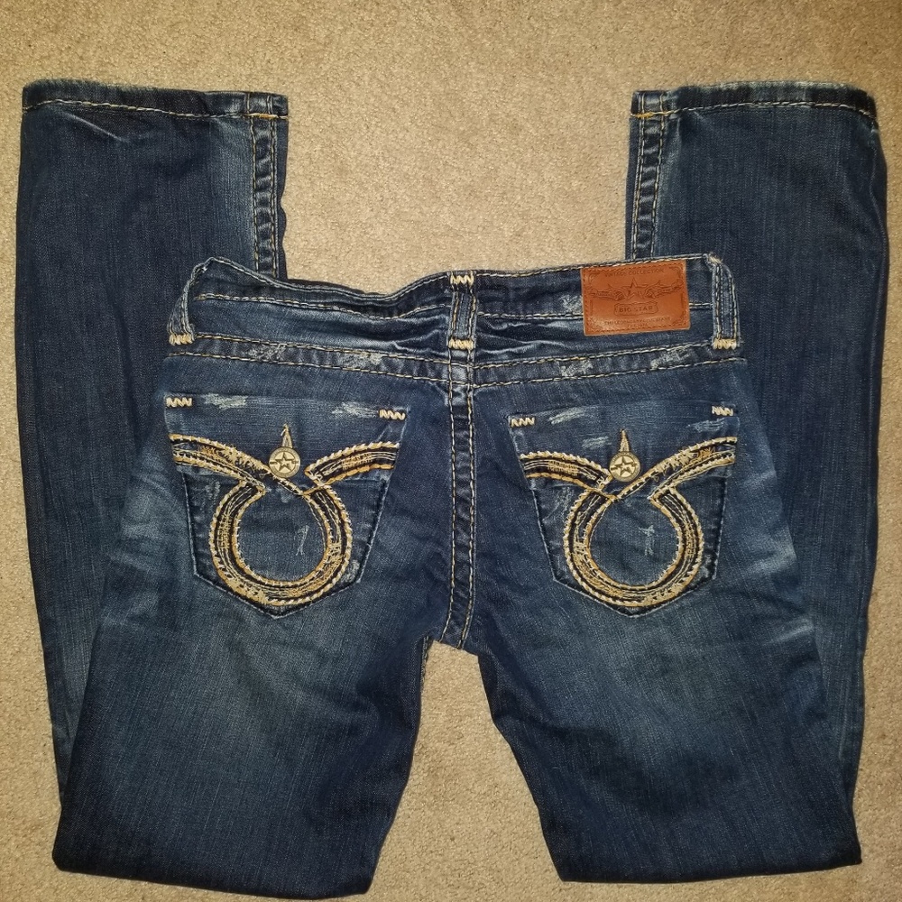 Big star size 27 straight leg